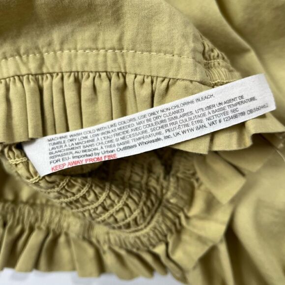 Free People *LIGHT GREEN Reaching For The Sun Top XS - Picture 8 of 10